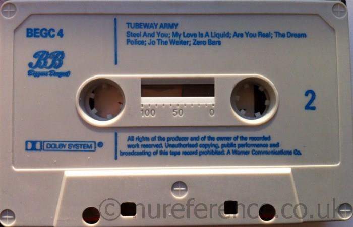 BEGC 4 1979 Blue B Side Label.